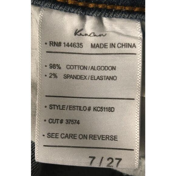 KanCan Mid-Rise Distressed Button Fly Skinny Jeans Size 7 27X29 - Picture 7 of 7